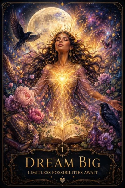 Radiant Becoming original oracle card